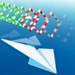 Постер игры Бумажный Самолетик | Paper Airplane